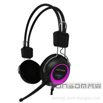 Hot Selling Wired Computer Microphone Headpset